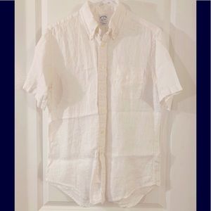 Short sleeve linen shirt